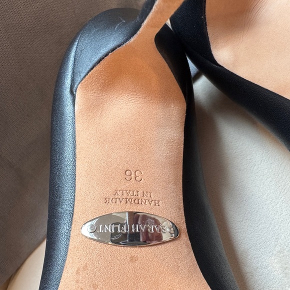 Sarah Flint Classic Black Perfect Pump High Heels - Picture 8 of 8